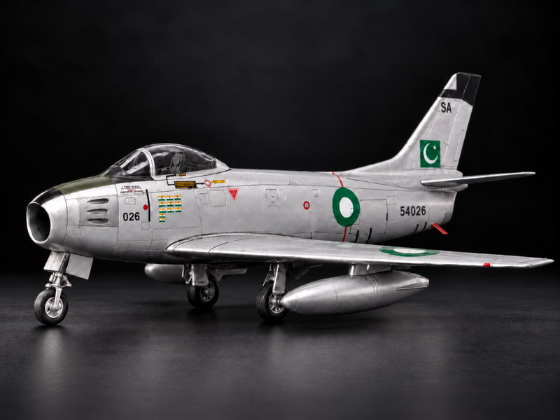 F-86 Sabre Scale Model — MM Alam Limited Edition