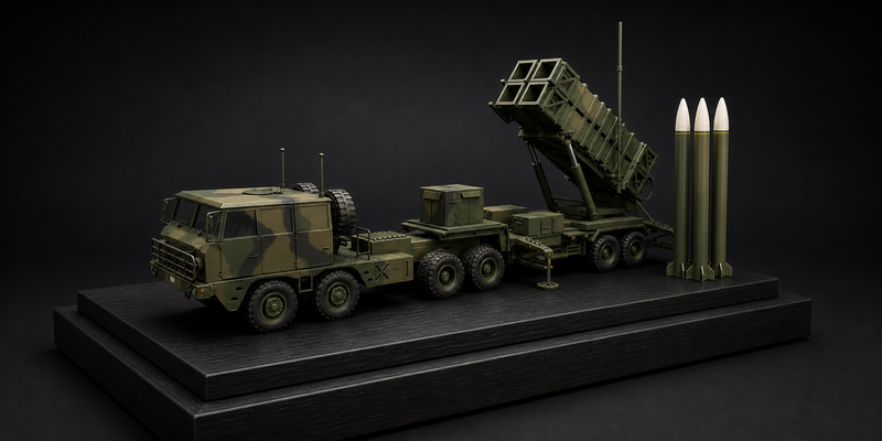 MIM-104 Patriot Air Defense System Scale Model