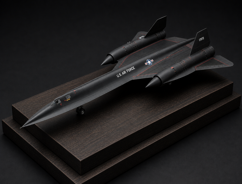 SR-71 Blackbird Scale Model