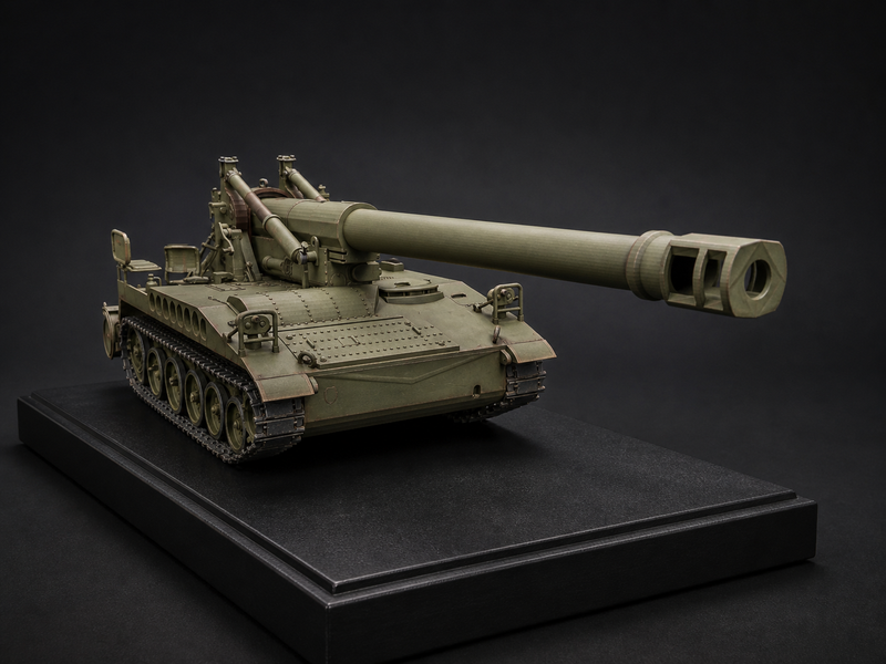 M110A2 Self-Propelled Howitzer Scale Model