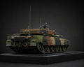 Al-Khalid Main Battle Tank Scale Model