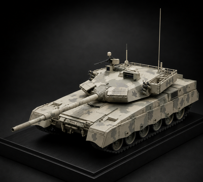 Al-Khalid Main Battle Tank — Desert Camo Edition