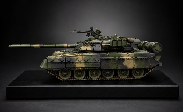 T-80U Main Battle Tank Scale Model